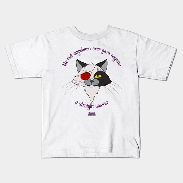 Meeyarr Kids T-Shirt by Meowlentine